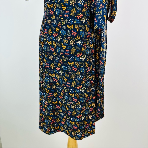 Madewell Crossfront Mini Dress in Garden Party Size 2 - Picture 7 of 14